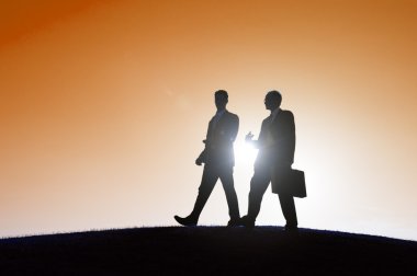 yürüyüş iş adamları