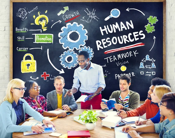 Empresários e Recursos Humanos — Fotografia de Stock