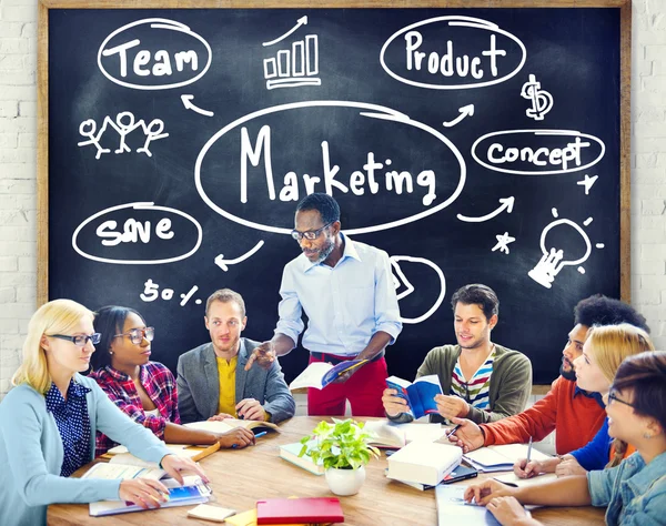 Concepto de estrategia de marketing — Foto de Stock