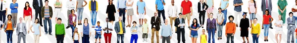 Gruppe von Diversity-Menschen — Stockfoto