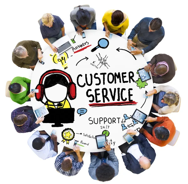 Customer Service Support Concept — Stock Photo, Image