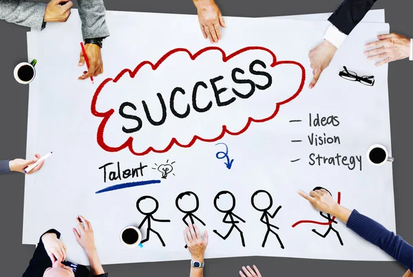 Sukces Talent Vision — Zdjęcie stockowe