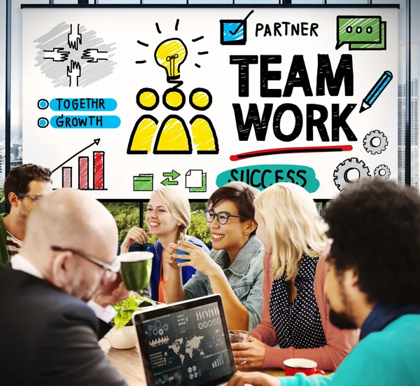 Team Teamwork Concept — Stockfoto