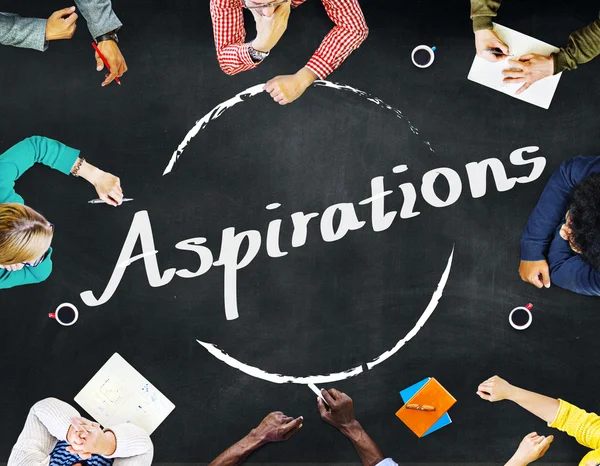 Aspirations Innovation Goal — Stock Photo, Image