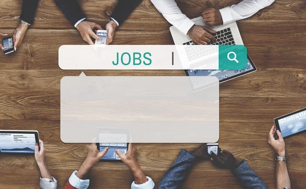 Jobs beschäftigung karriere berufskonzept — Stockfoto