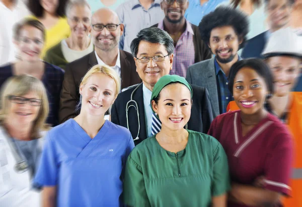 Diverse persone di varie professioni Concetto — Foto Stock