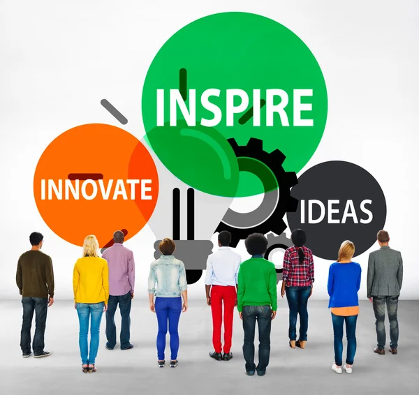 Inspire Ideas Innovate Concept — Stock Photo, Image