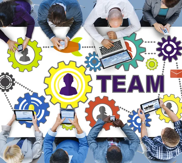 Team Functionality Industy — Stock Photo, Image