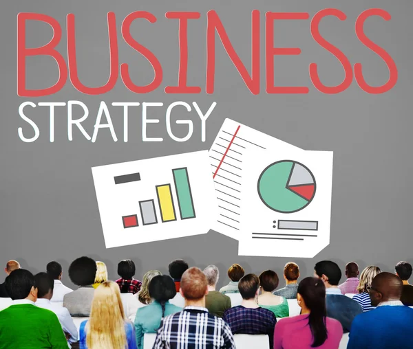 Επιχειρησιακού σχεδίου επιχειρήσεων στρατηγικής μάρκετινγκ — Φωτογραφία Αρχείου