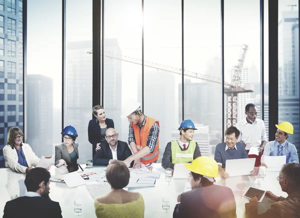 Business people at corporate meeting — Stock Photo, Image