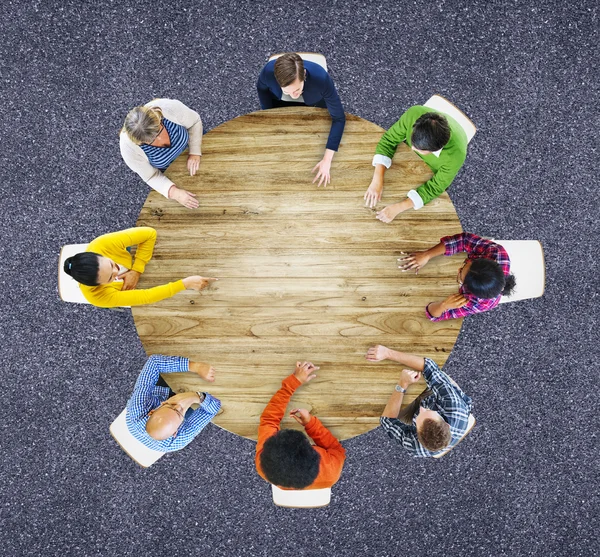 People Meeting, Concetto di Brainstorming — Foto Stock