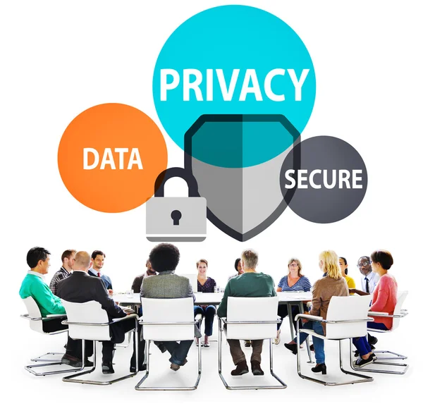 Privacy Data Secure Protection Concept — Stock Photo, Image