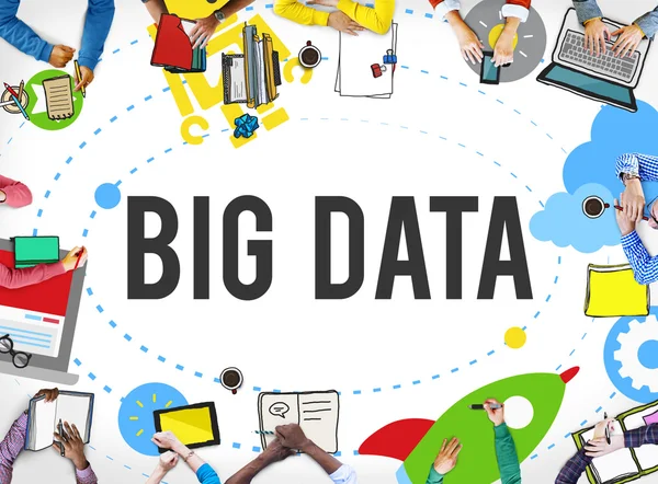 Archiviazione Big Data — Foto Stock