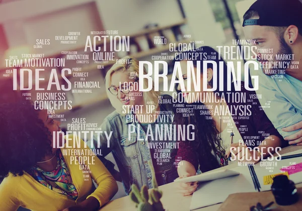 Branding and Identity Concept — Stock Photo, Image