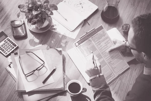 Hipster Hombre Concepto de Aplicación — Foto de Stock