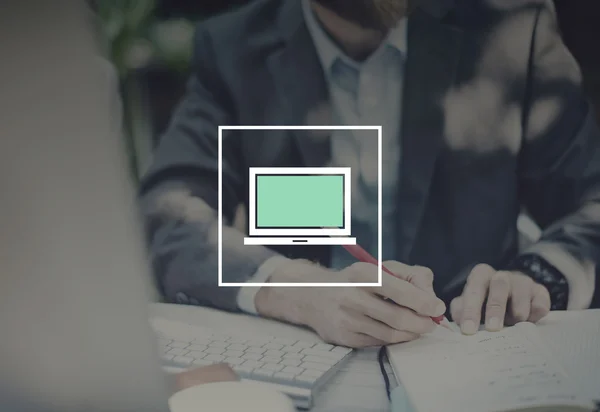 Businessman working in office — Stock Photo, Image