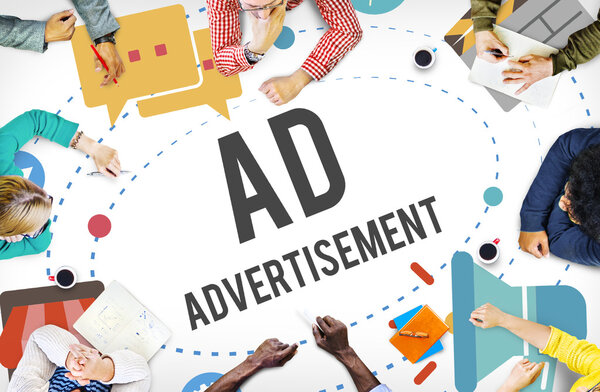 Ad Advertisement Marketing Concept