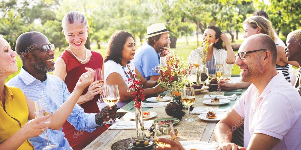 Diverse People Outdoors