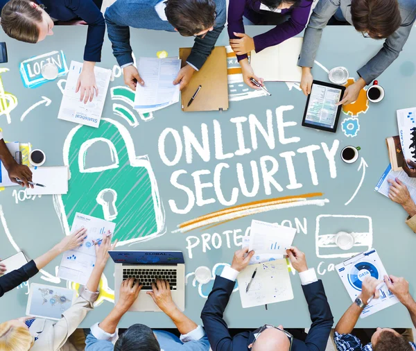 Concepto de seguridad online —  Fotos de Stock