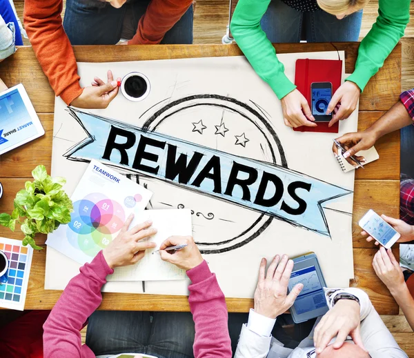 Rewards Prize Benefit Concept — Stock Photo, Image