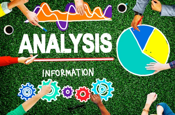 Análisis, Concepto de Información de Datos —  Fotos de Stock