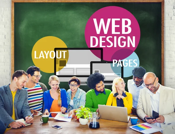 Web design Concept — Stock Photo, Image