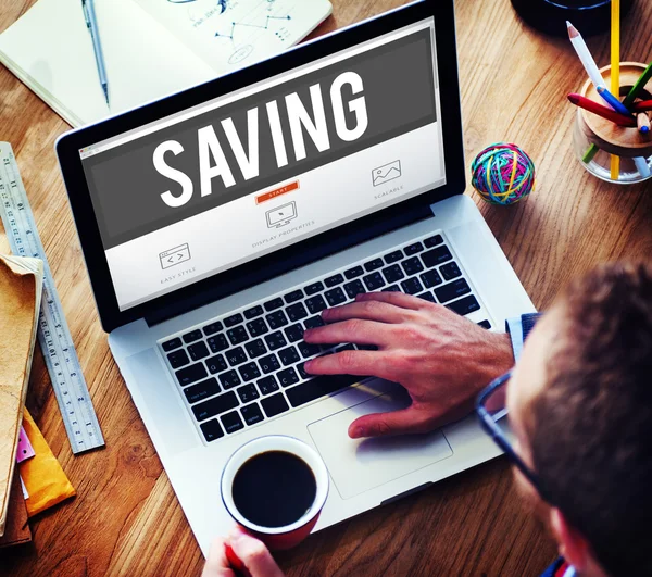 Saving Save Economy Concept — Stock Photo, Image