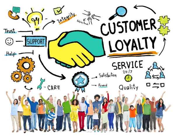 Customer Loyalty Service Concept — Stock Photo, Image