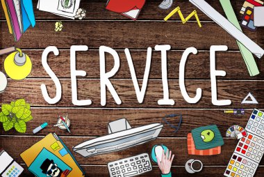 renkli çizim simge ve metin