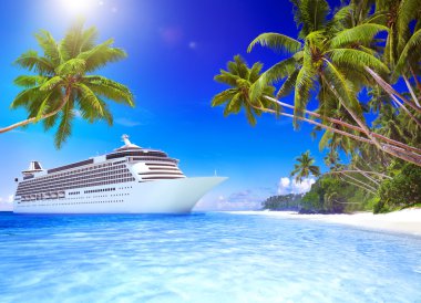 Cruise Ship Travel Concept clipart