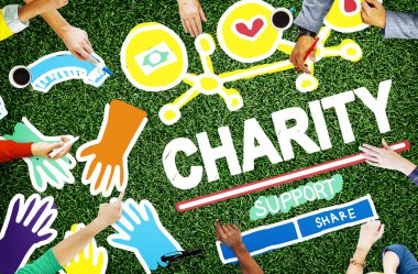 Hayırseverlik bağış, vermek yardım kavramı