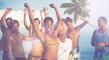 Beach Party kavramı insanlara