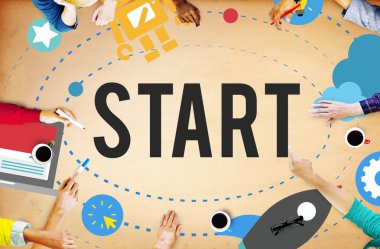 Farklı insanlar ve Başlat 