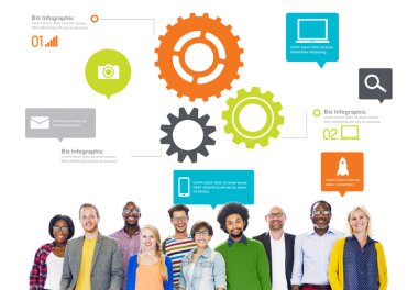 Takım çalışması iş kavramı