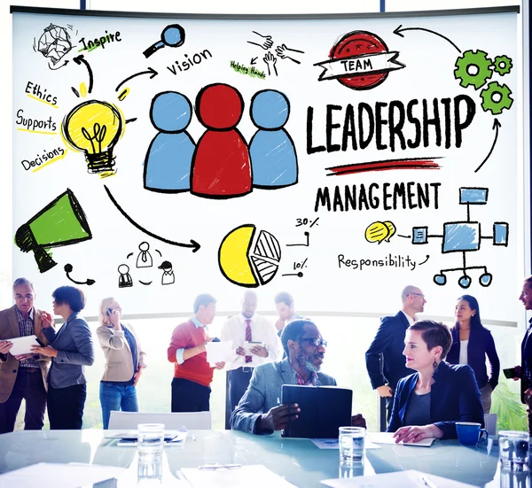 Leadership Leader Management Concept — Stock Photo, Image