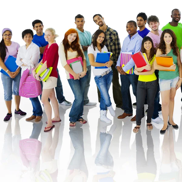 Young Diversity People together — Stock Photo, Image