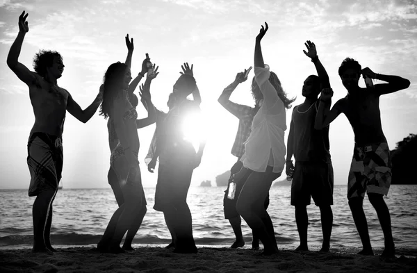 People at Beach Party Concept — Stock Photo, Image