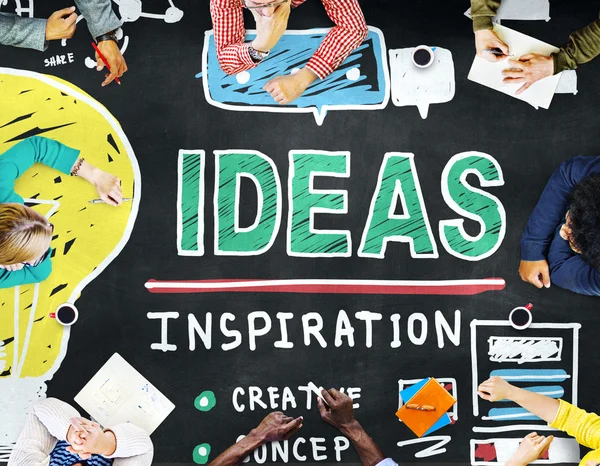 Ideias Conceito de Inspiração — Fotografia de Stock