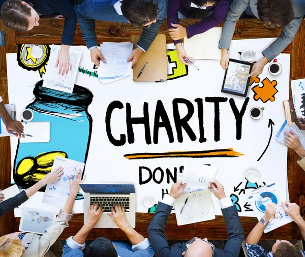 Charity Donate Help Concept — Stock Photo, Image