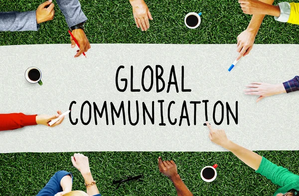 Global communicatieconcept — Stockfoto