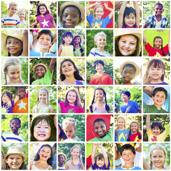 Children Family Enjoyment Concept