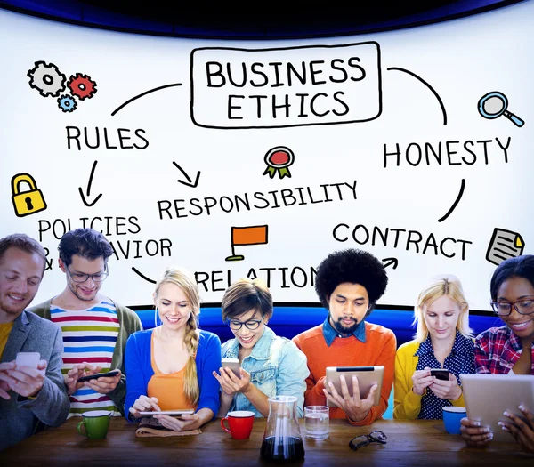 Business ethics Concept — Stock Photo, Image