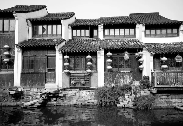 Oude China geschiedenis huizen — Stockfoto