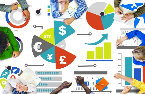 Finance Business Economy Concept — Stock Photo, Image