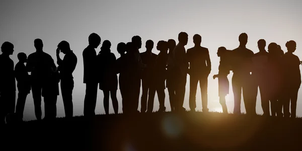 Gruppe der Geschäftsleute — Stockfoto