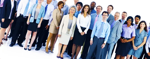 Trabajadores empresariales seguros — Foto de Stock