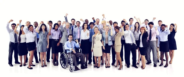 Trabajadores empresariales seguros — Foto de Stock