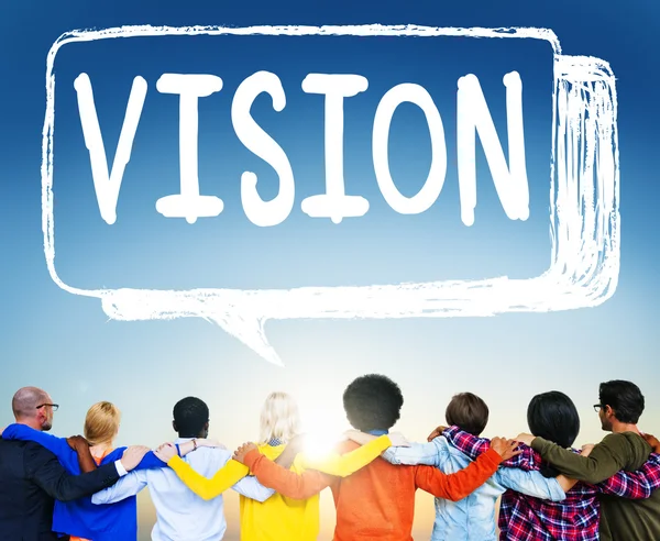 Diverse People and Vision Concept — Stock Photo, Image