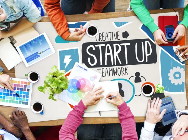 Start Up Launch Success Idea — Stock Photo, Image