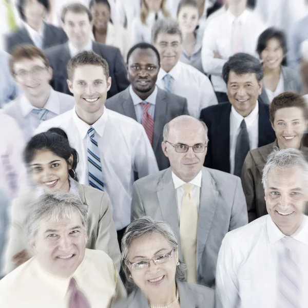 Business People during corporate discussion — Stock Photo, Image